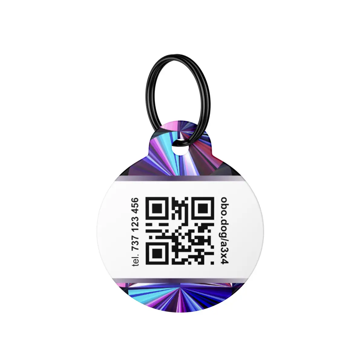 Dog ID tag Collection Prism - Photo 1